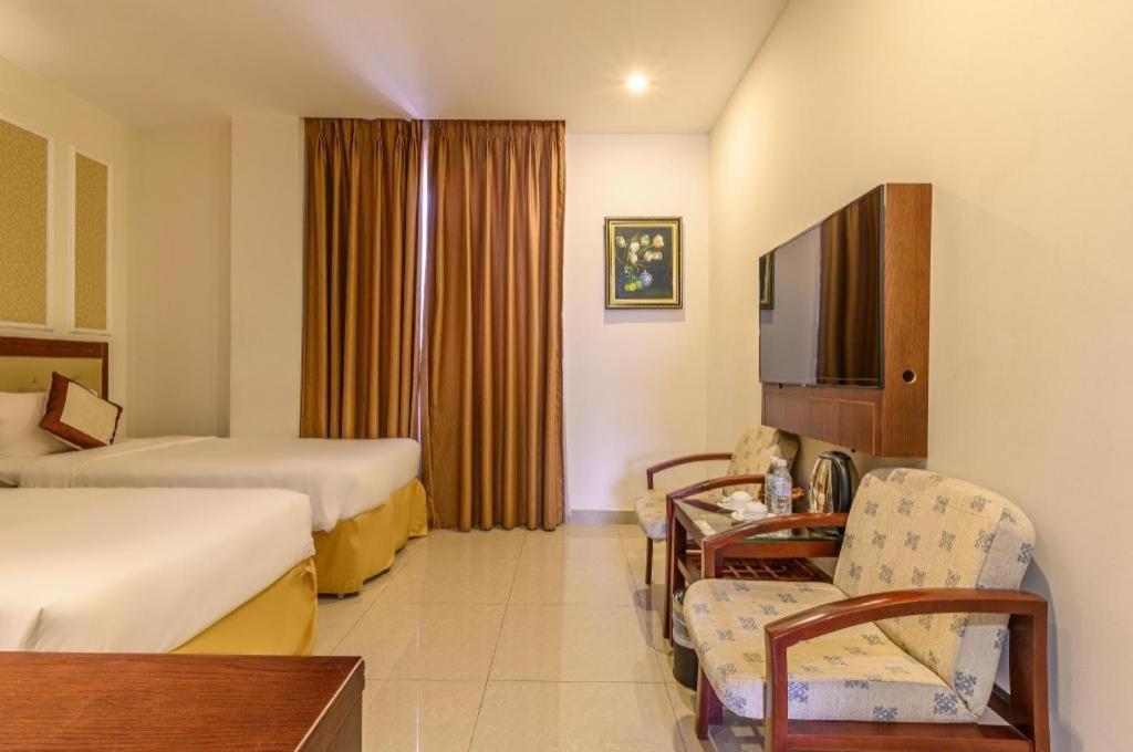 Ocean View Danang Hotel Bagian luar foto