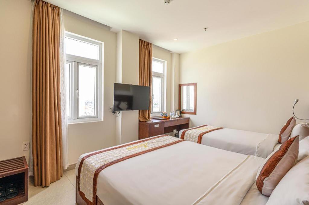 Ocean View Danang Hotel Bagian luar foto